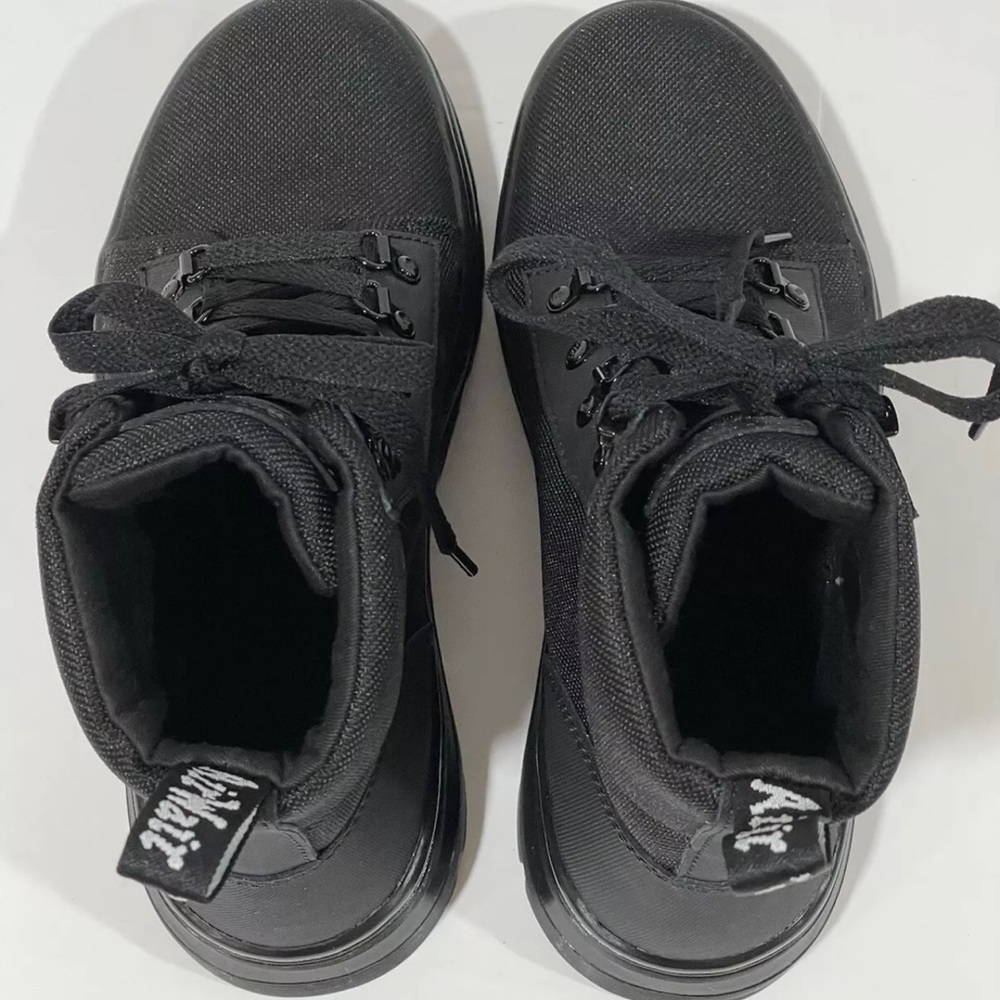 Dr. Martens Women's Combs Poly Casual Lace Up Boot Black Ajax , Sz-7.US/38.EU - Picture 8 of 13